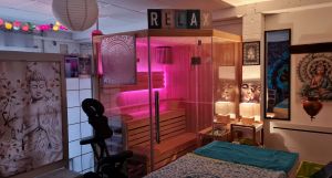 sauna fushia