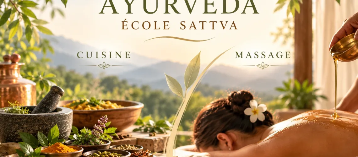 CUISINE & MASSAGES AYURVEDIQUES --- Automne 2026